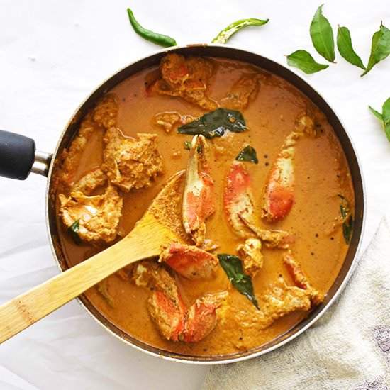 Yellow Crab Curry - Recipe photo by pepperdelight