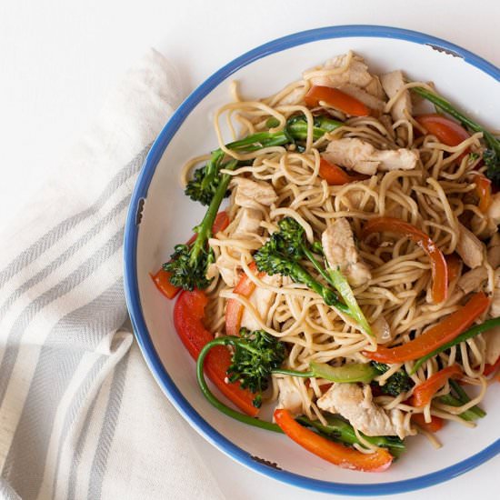 Chicken Chow Mein - Recipe photo by poshjournal