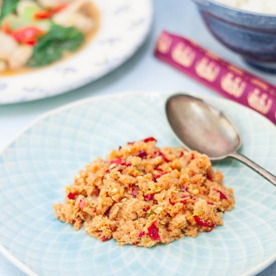 Nam Prik – Thai Chilli Paste - Recipe photo by AsianFoodAdventure