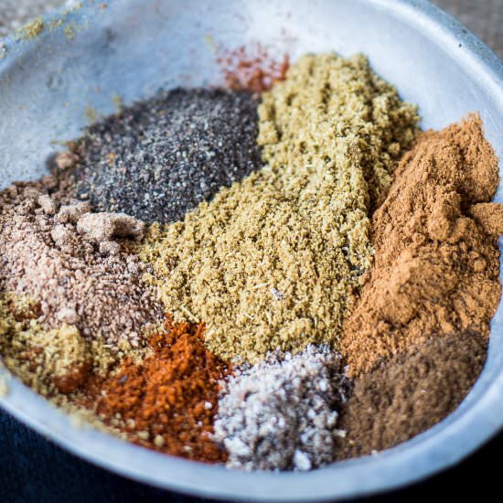 Baharat Middle Eastern Spice Mix - Recipe photo by Wandercooks