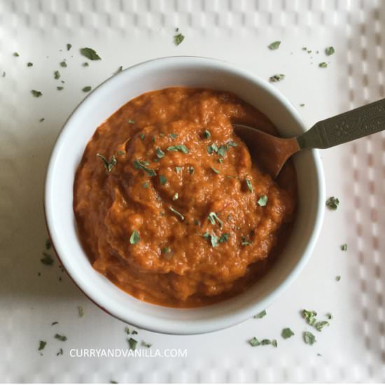 Spicy Onion Chutney - Recipe photo by CurryandVanilla