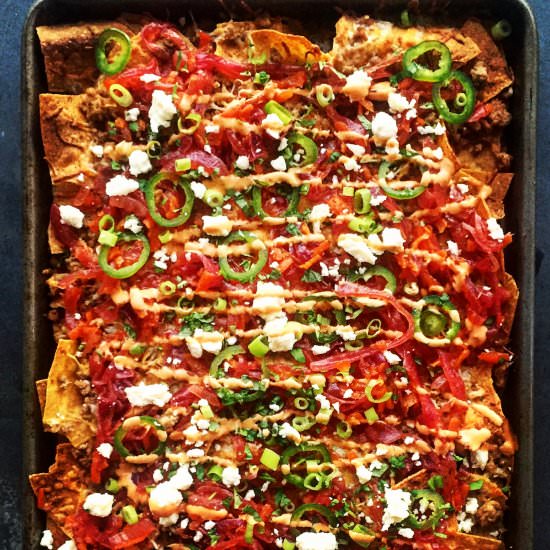 Asian Style Nachos - Recipe photo by masappetit