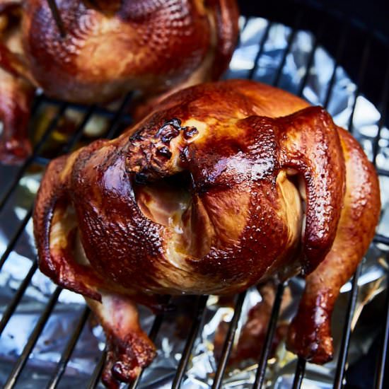 Smoked Whole Chicken - Recipe photo by cravingtasty