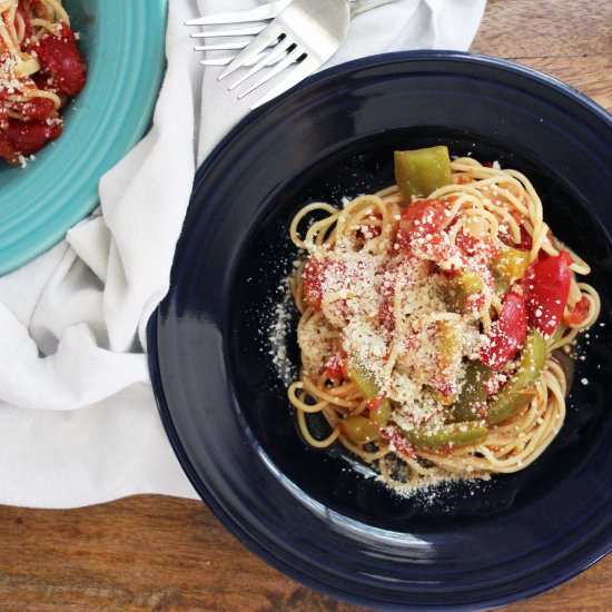 Arrabiata Sauce with Peppers - Recipe photo by FunnyLoveLindsay