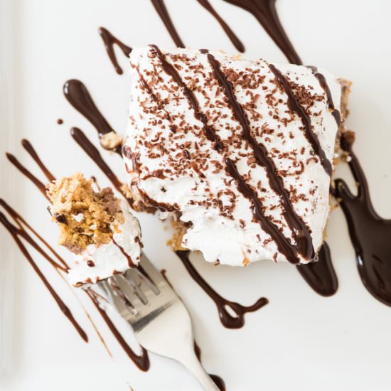 S'mores Ice Cream Cake - Recipe photo by the sweetest occasion