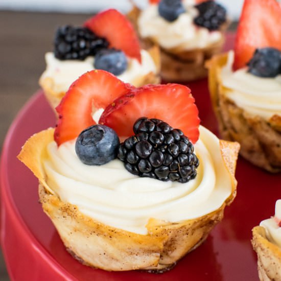 Lemon Mousse Dessert Cups - Recipe photo by BruCrewLife
