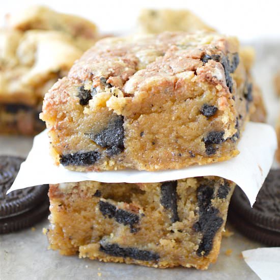 Browned Butter Oreo Nutella Blondie - Recipe photo by goodmorningcali