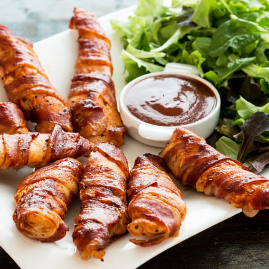 Bacon Wrapped Chicken - Recipe photo by Home Cooking Adventure