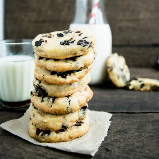 Chocolate,Cherry and Almond Cookies - Recipe photo by ohsweetcitrus