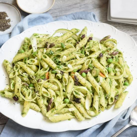 Spring Gluten-Free Pasta Salad - Recipe photo by Solluna333