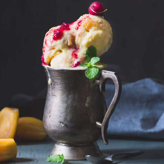 Jackfruit Ice Cream - Recipe photo by currytrail
