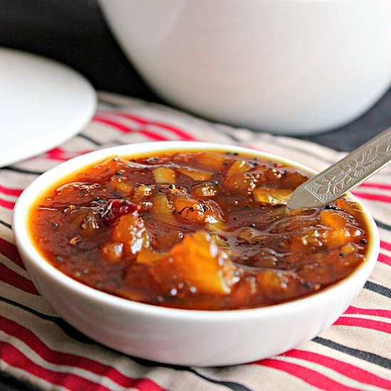 Mango Sweet Chutney - Recipe photo by Aromatic Cooking