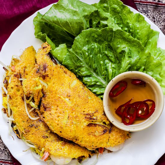 Banh Xeo - Recipe photo by rsmacaalay