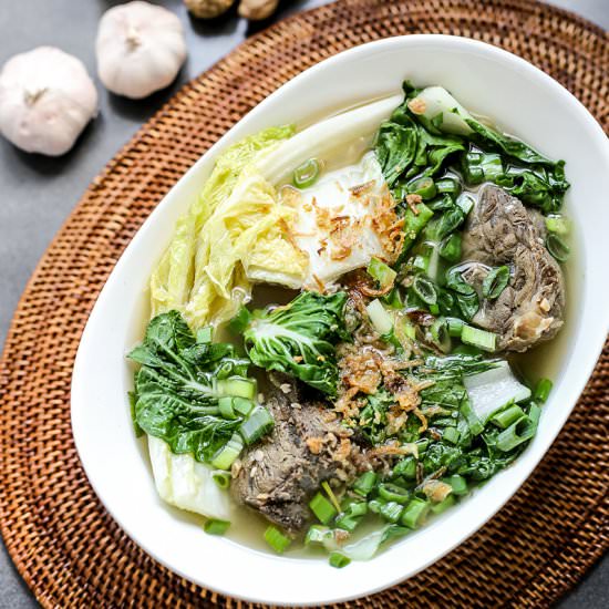 Beef Lauya - Recipe photo by rsmacaalay