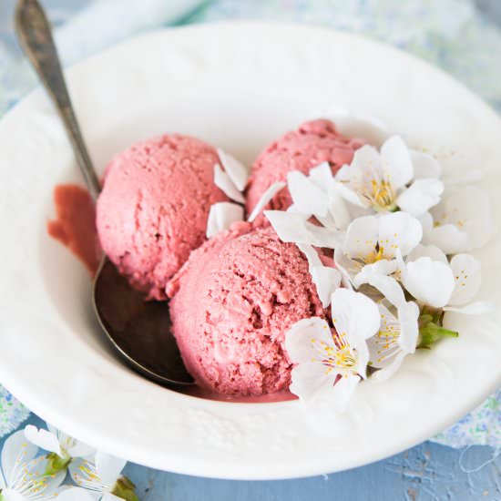 Healthy Strawberry Ice-Cream - Recipe photo by veselina zheleva