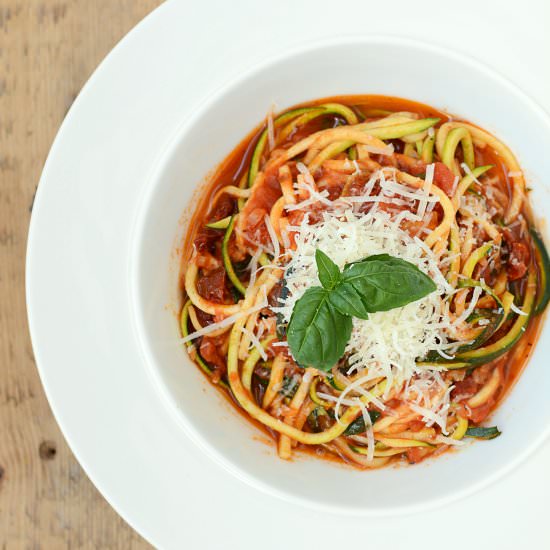 Zucchini Noodles - Recipe photo by poezja-smaku