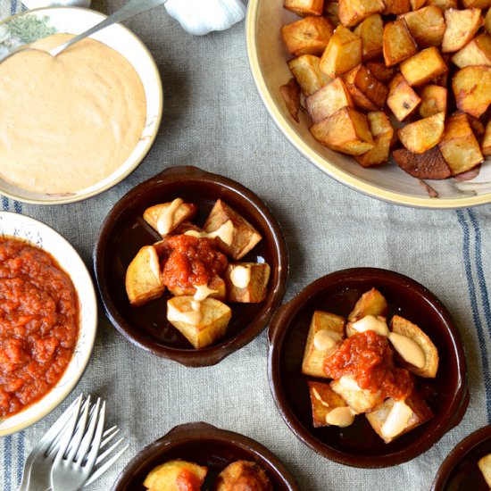 Patatas Bravas, Fiery Potatoes - Recipe photo by mama ia blog