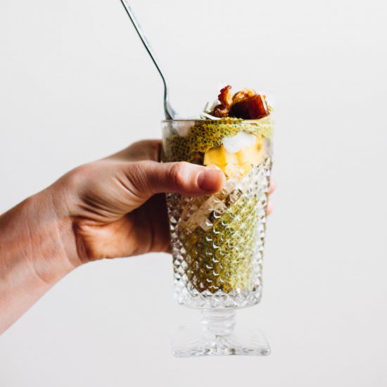 Golden Milk Chia Pudding - Recipe photo by frolic chocolate