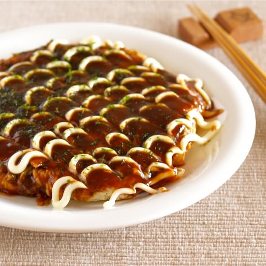 Vegan Okonomiyaki - Recipe photo by ochikeron