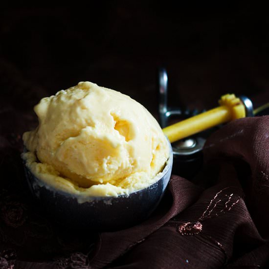 Mango Ice Cream - Recipe photo by faskitchen