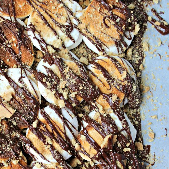 S'mores Bark - Recipe photo by the_secret_ingredient_is