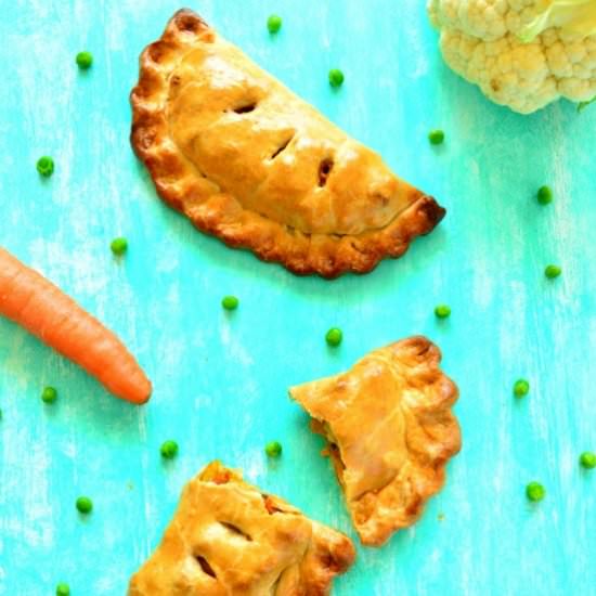Savory Veggie Pies for Two - Recipe photo by loveisinmytummy