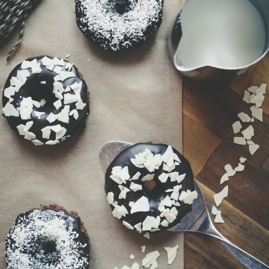 Baked Chocolate Donuts - Recipe photo by Tales of Chocolate