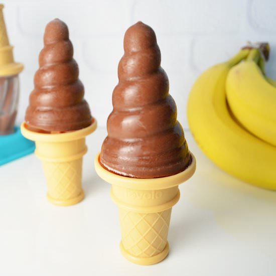 3 Ingredient Chocolate Banana Fudgesicle - Recipe photo by WhiskingMama