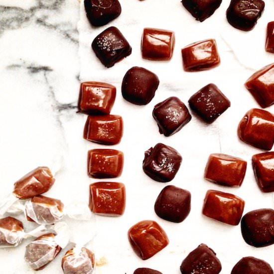 Salted Caramels - Recipe photo by bakeandtell