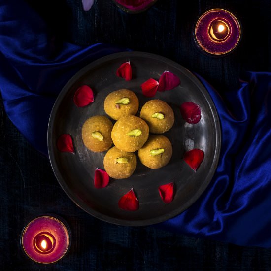 Besan Ladoo Recipe - Recipe photo by RachnasKitchen