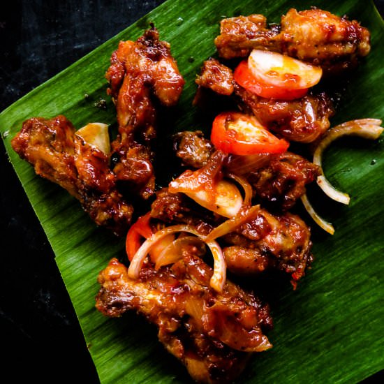 Pan Fried Spicy Chicken Winglets - Recipe photo by islandsmile