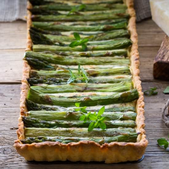 Asparagus Tart - Recipe photo by every cake you bake