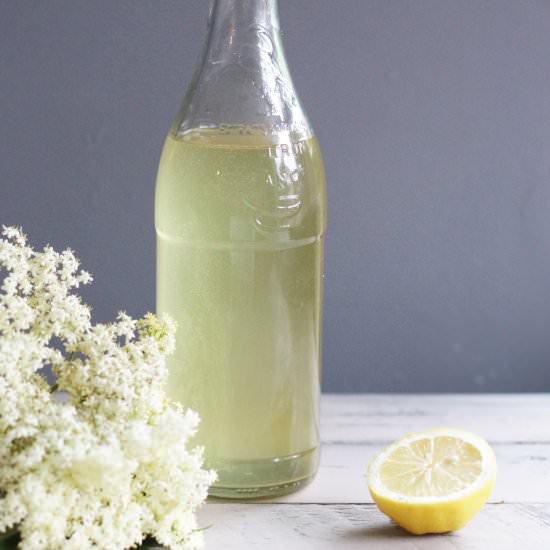 Elderflower Syrup Recipe - Recipe photo by gatheredthreads