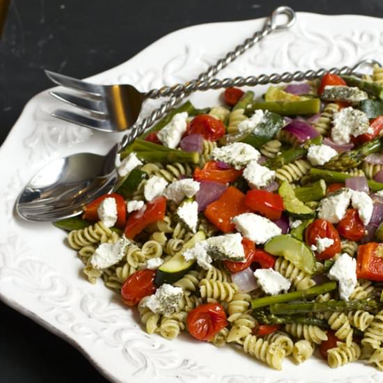 Roasted Vegetable Pasta Salad - Recipe photo by 365 Days of Easy Recipes