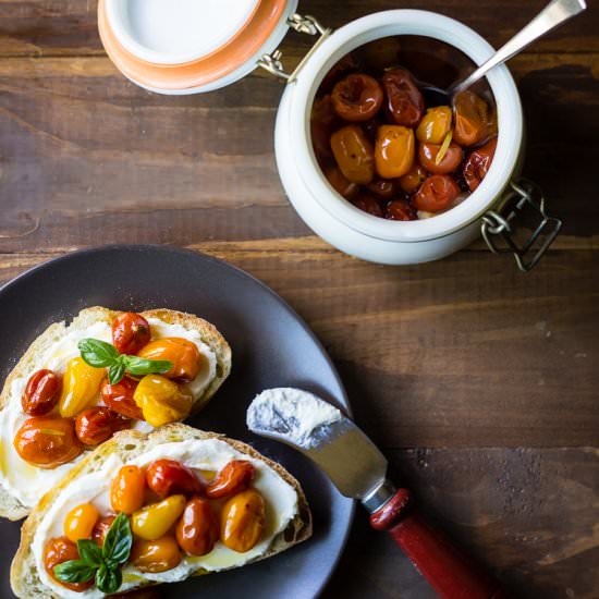CHERRY TOMATO CONFIT - Recipe photo by ful-filled