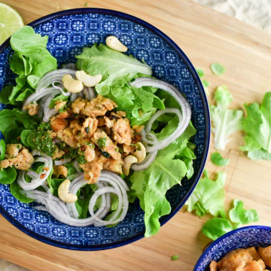 Thai larb - Recipe photo by Myfoodblog.nl