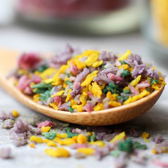 Homemade Vegan Sprinkles - Recipe photo by Feasting on Fruit