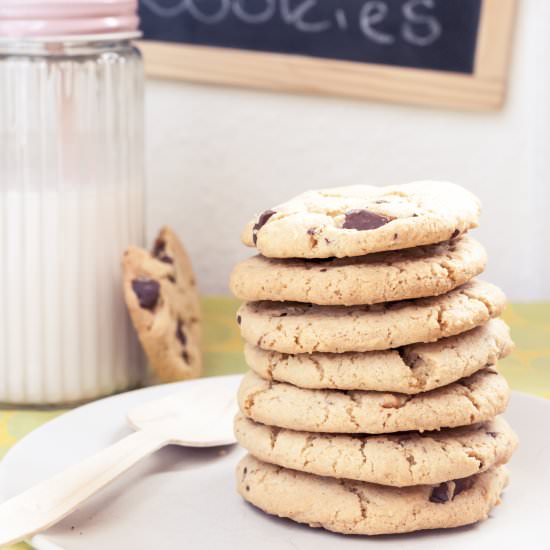 peanut butter cookies - Recipe photo by Tales of Chocolate
