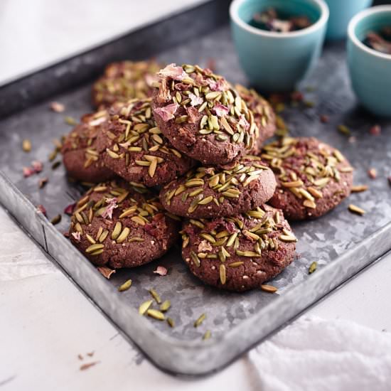 Chocolate Vegan Cookies - Recipe photo by dani venn