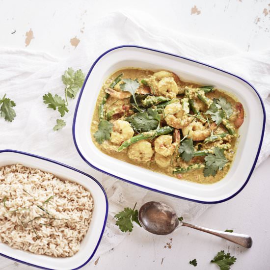 Prawn & Green Bean Yellow Curry - Recipe photo by dani venn