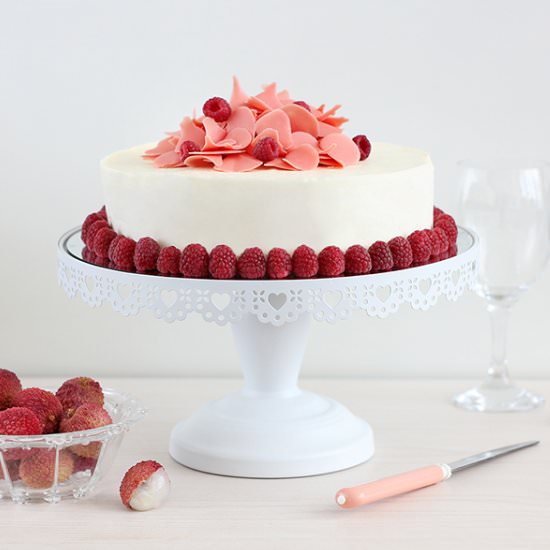 Cheesecake ispahan - Recipe photo by The_Cookie_Fairy