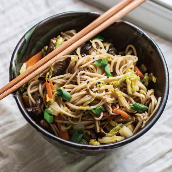 vegetable lo mein - Recipe photo by PicklesNHoney