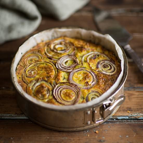 cauliflower cake - Recipe photo by drizzleanddip