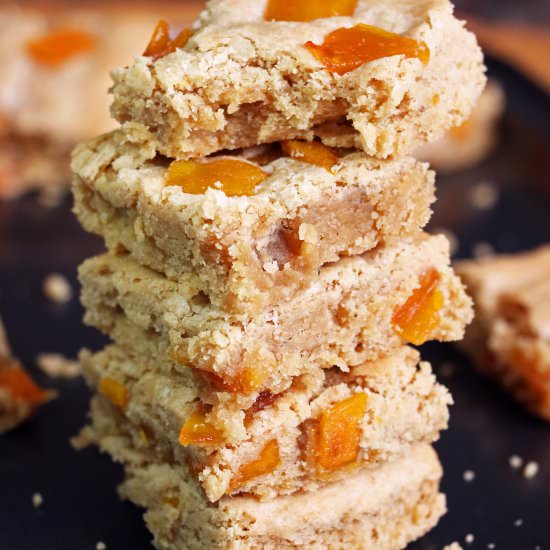 Mango Bars (Blondies) - Recipe photo by When Hungry