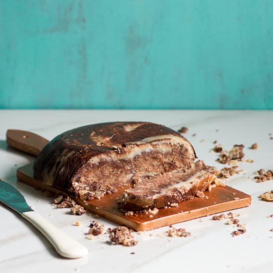 Chocolate Cardamom Halvah - Recipe photo by WhatJewWannaEat