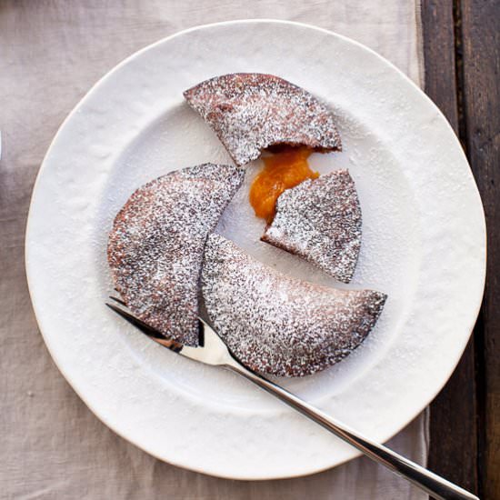Chocolate ravioli - Recipe photo by shebets