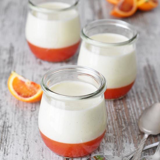 Cream Cheese Panna Cotta - Recipe photo by KleinesKulinarium