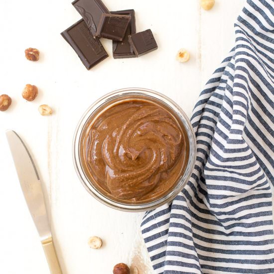Cacao Hazelnut "Nutella" Spread - Recipe photo by On The DF