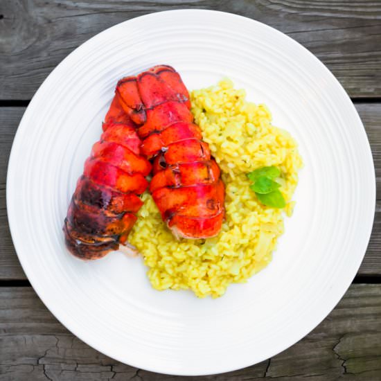 Lobster Tails with Cayenne Butter - Recipe photo by champagne-tastes