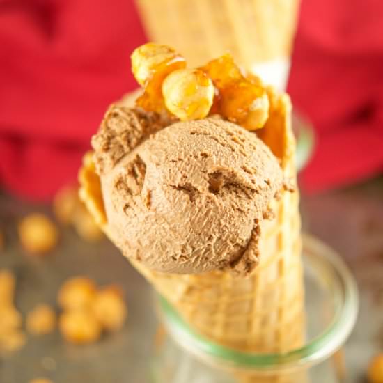Hazelnut Chocolate Ice Cream - Recipe photo by tiffanybendayan